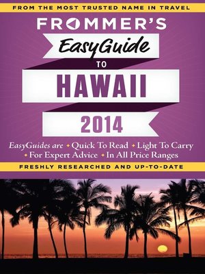 cover image of Frommer's EasyGuide to Hawaii 2014